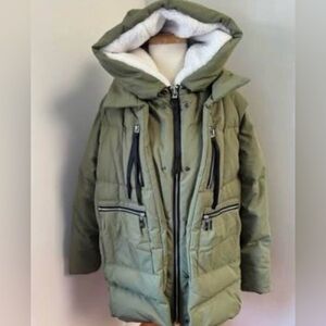 Women’s Orolay Coat Green Small